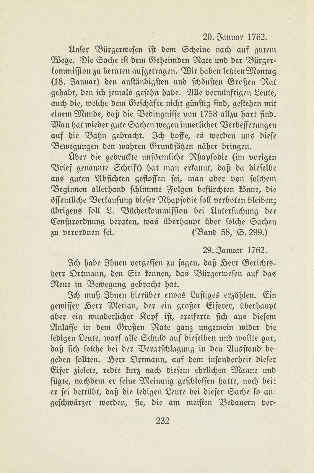 Der Kampf um die Wiederaufnahme neuer Bürger in Basel, 1757-1762 – Seite 21