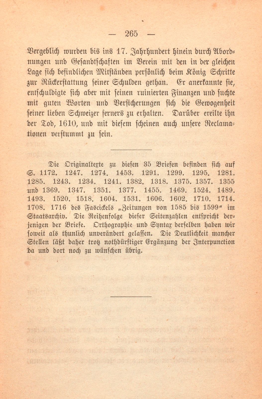 Schicksal einiger Basler Fähnlein in französischem Sold. (1589-1593.) – Seite 114