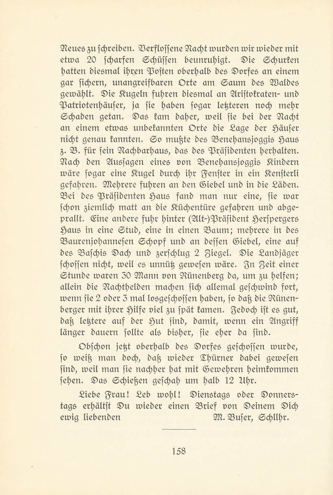 Briefe aus den Dreissigerwirren [M. Buser-Rolle] – Seite 30