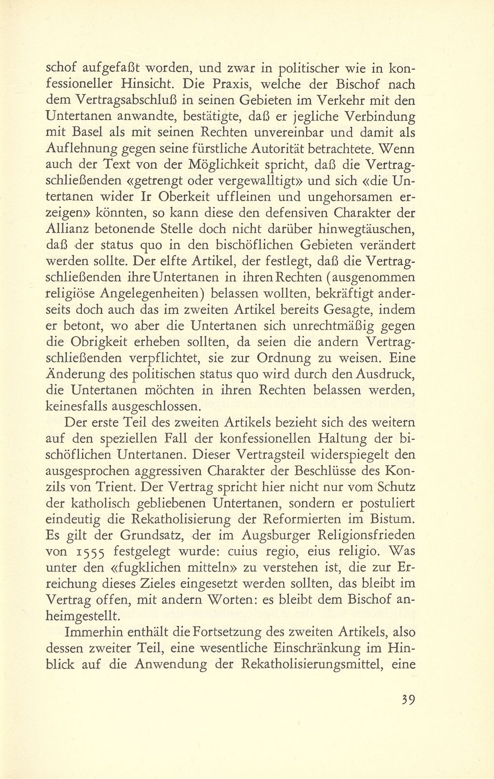 Das bischöflich-baslerische Bündnis von 1579 mit den sieben katholischen Orten – Seite 16