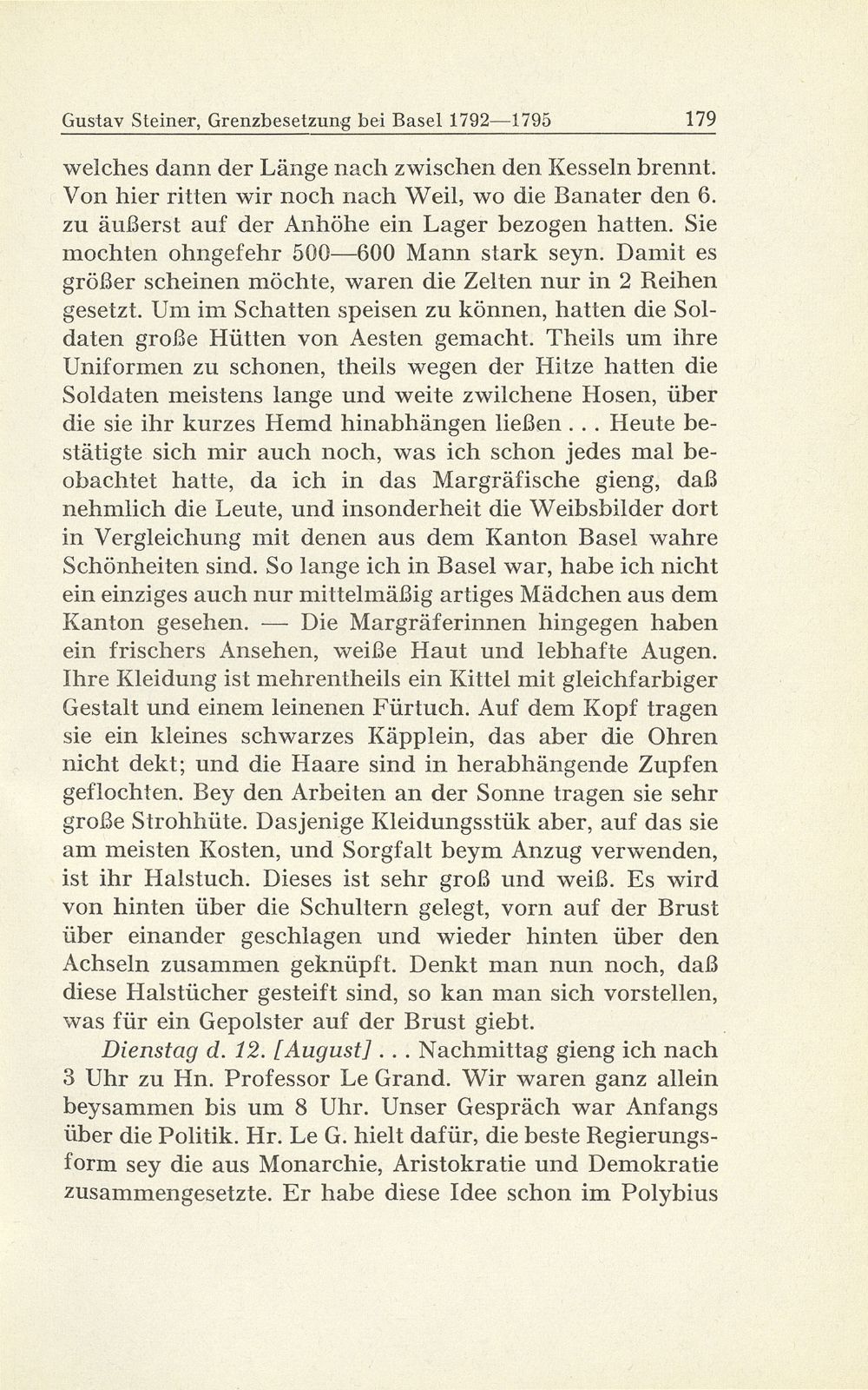 Grenzbesetzung bei Basel im Revolutionskrieg 1792-1795 – Seite 78