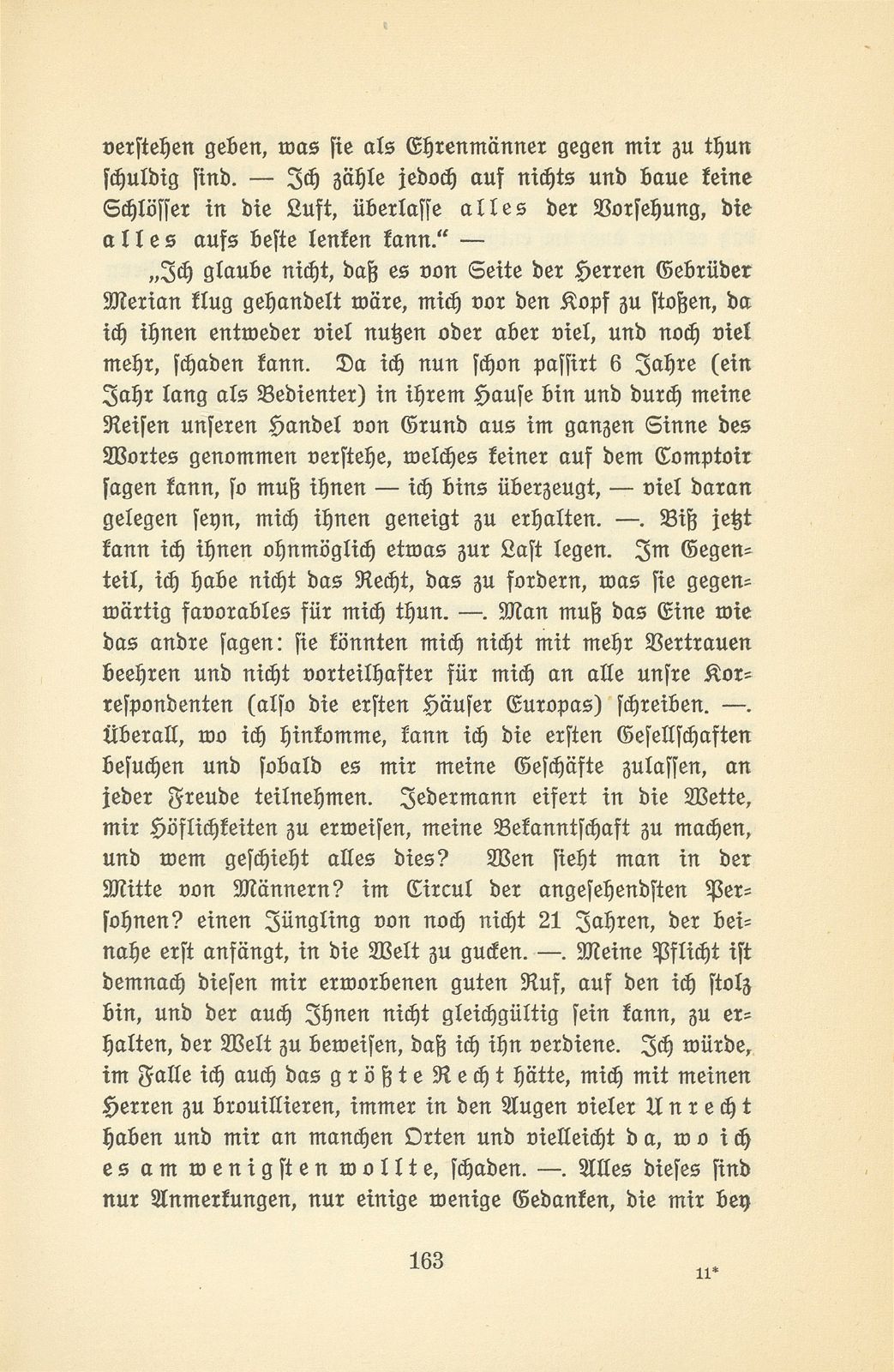 Abenteuer eines jungen Basler Kaufmanns vor hundert Jahren. Theodor von Speyr – Seite 7