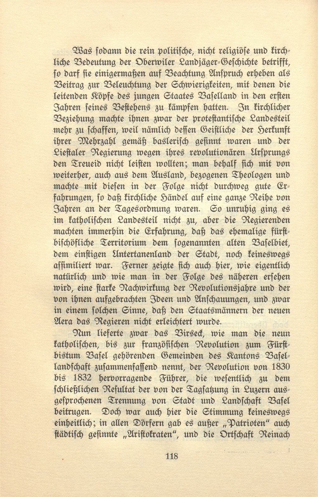 Ein kirchlicher Streit im Birseck vor achtzig Jahren – Seite 3