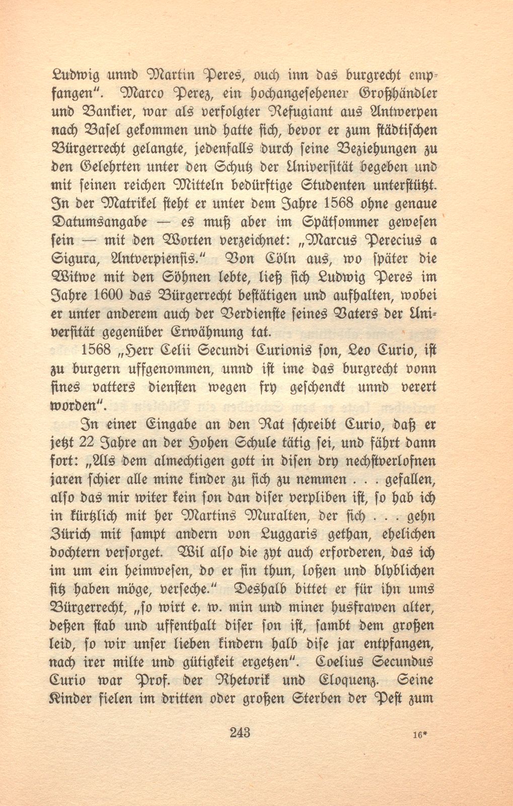 Vom Zuwachs der Basler Bürgerschaft aus der Universität bis zur Revolutionszeit – Seite 13