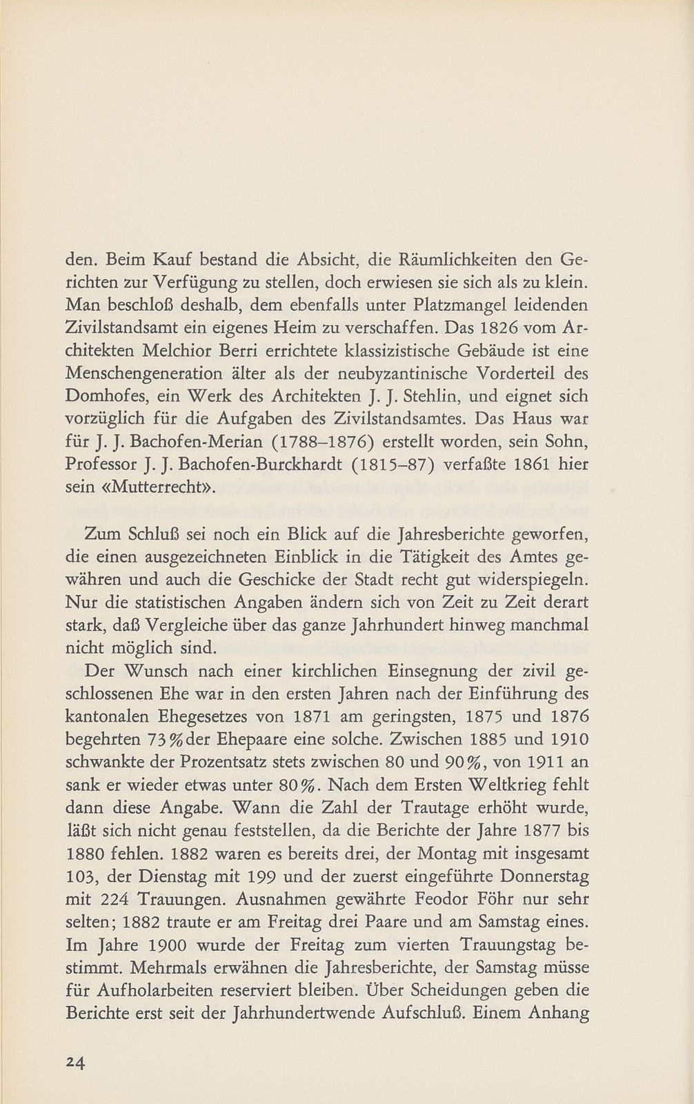 100 Jahre Ziviltrauung in Basel (19. September 1972) – Seite 20