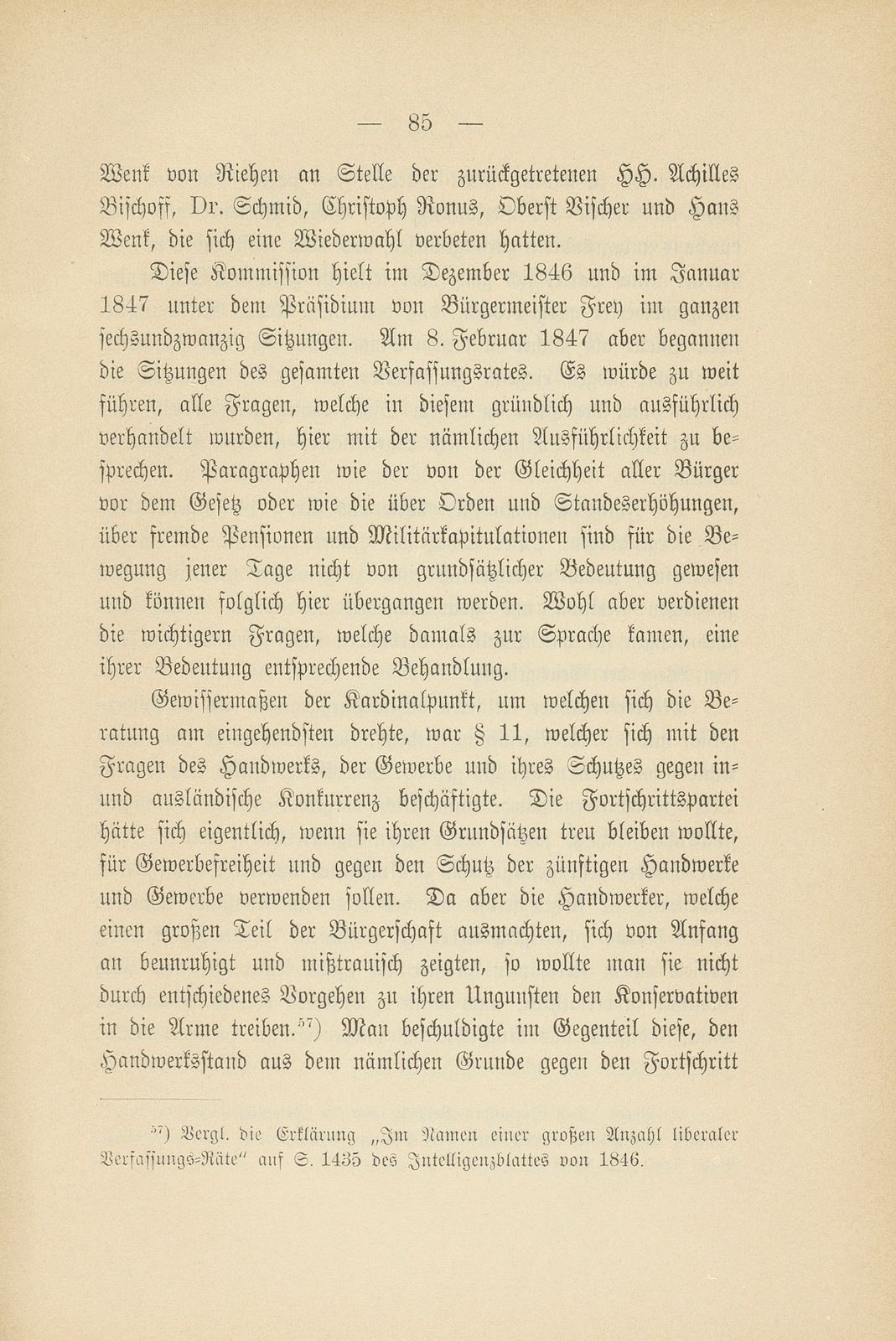 Basel zur Zeit der Freischarenzüge und des Sonderbunds – Seite 41