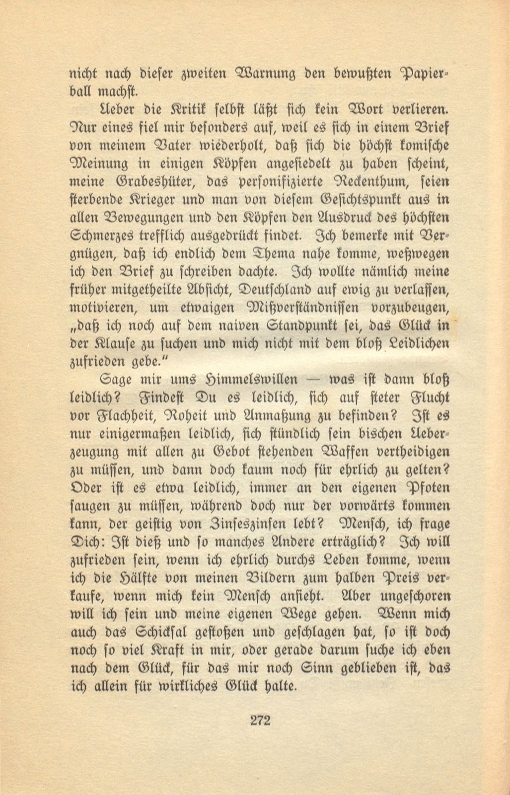 Beiträge zum Verhältnis zwischen Jacob Burckhardt und Arnold Böcklin – Seite 21