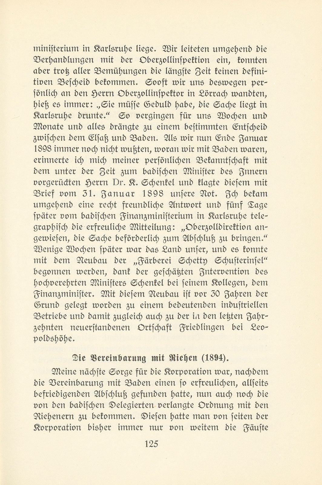 Memoiren des letzten Wassermeisters der Kleinbasler Teichkorporation – Seite 13