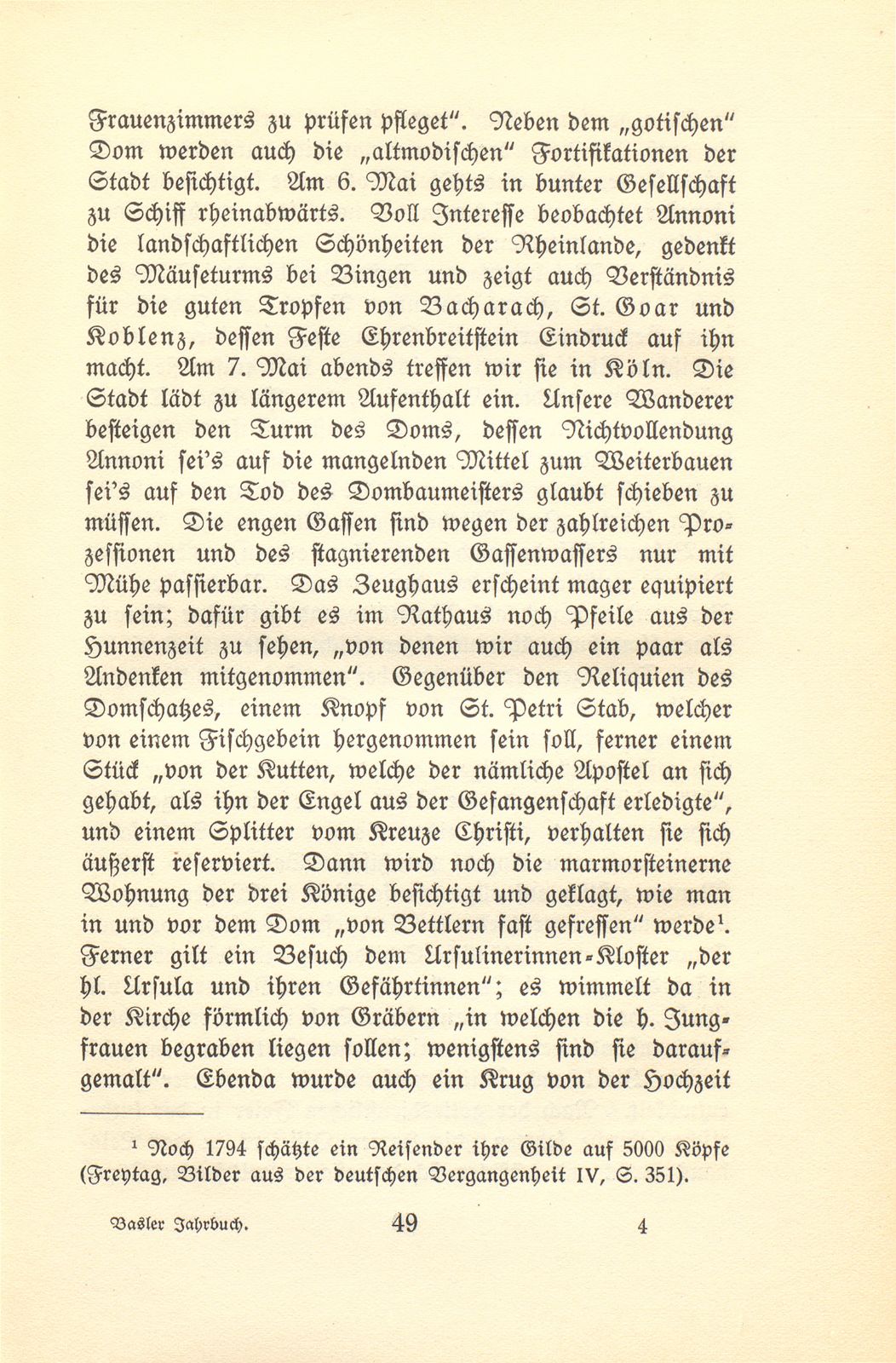 Aus den Wanderjahren des Hieronymus Annoni (1697-1770) – Seite 6