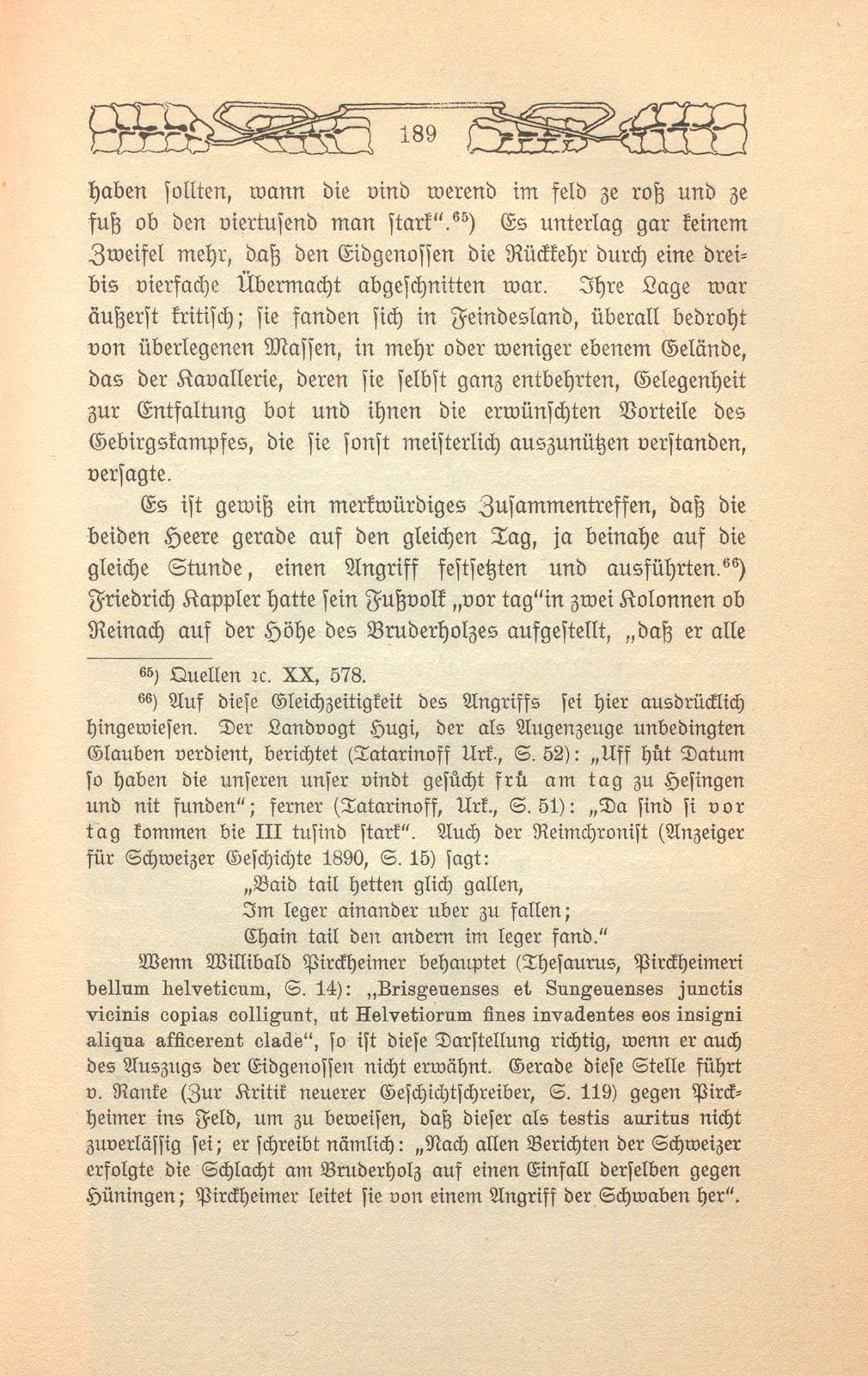 Das Gefecht auf dem Bruderholz. 22. März 1499 – Seite 16