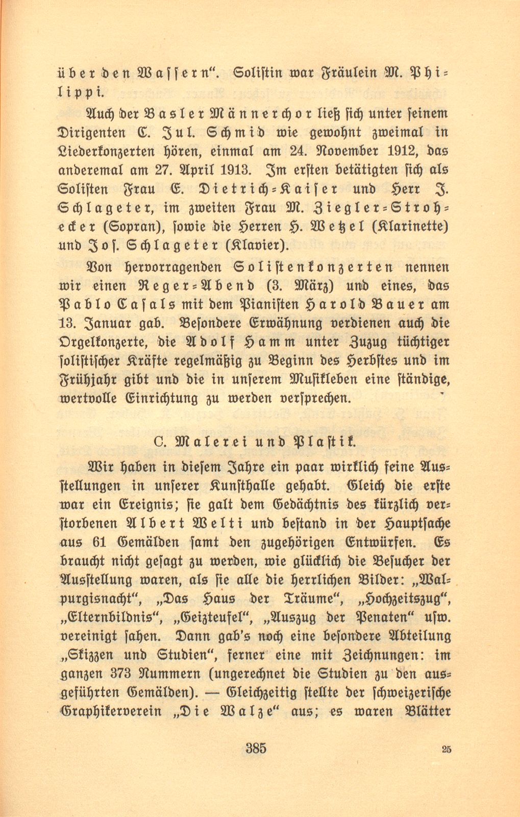 Das künstlerische Leben in Basel vom 1. November 1912 bis 31. Oktober 1913 – Seite 3