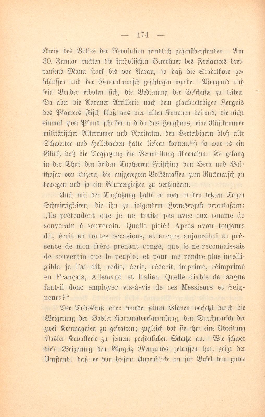 Mengaud und die Revolutionierung der Schweiz – Seite 39