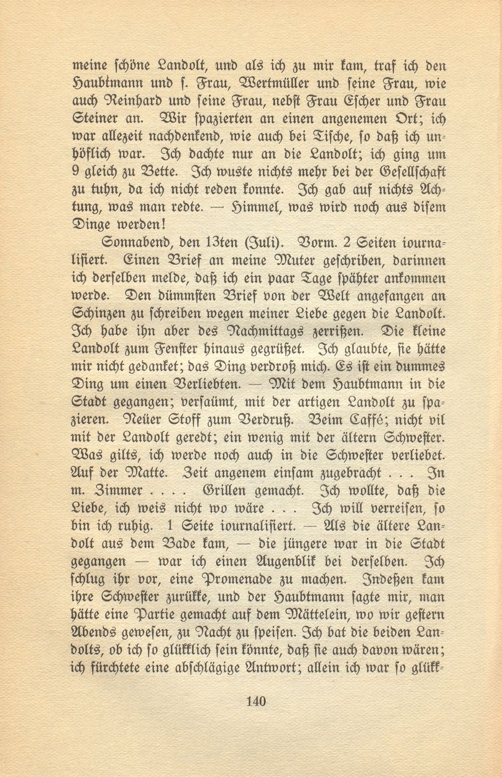 Isaak Iselins Reisetagebuch 1754 – Seite 45