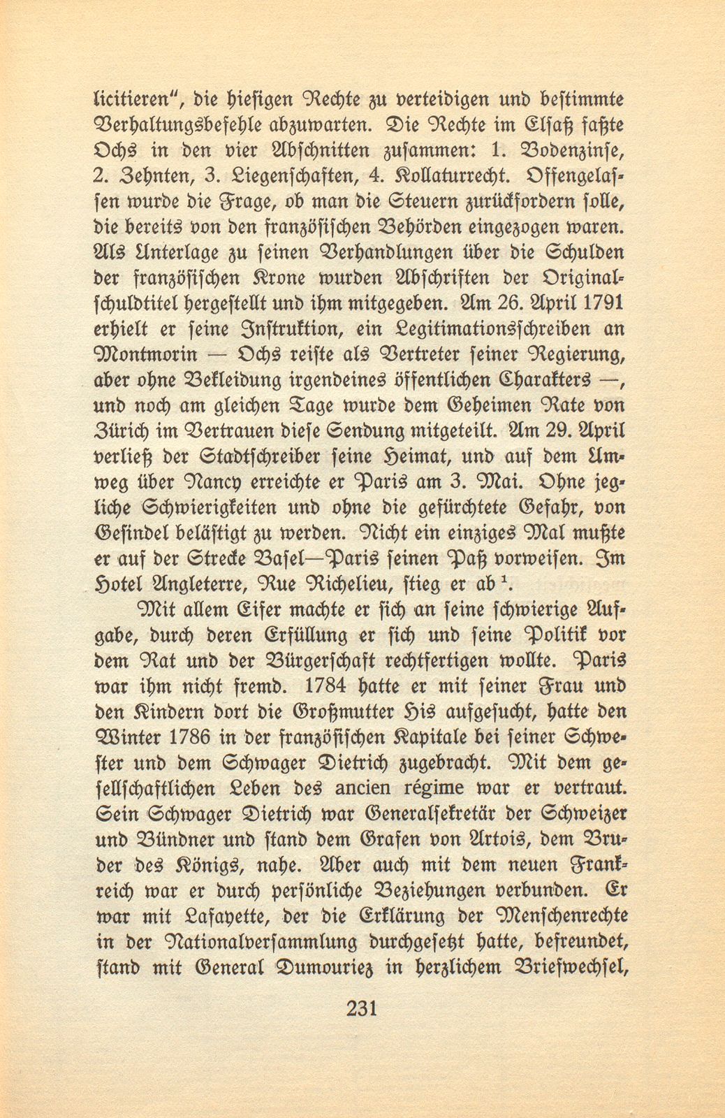 Die Mission des Stadtschreibers Ochs nach Paris 1791 – Seite 9