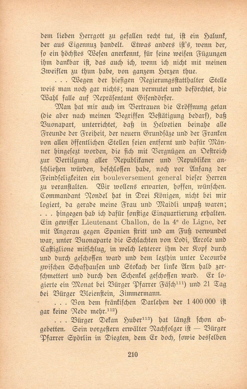 Briefe aus der Zeit der Helvetik – Seite 18