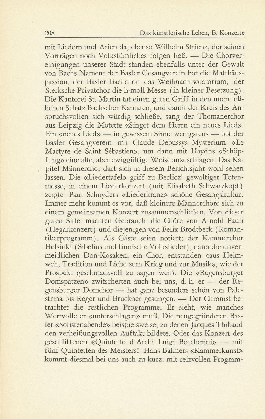 Das künstlerische Leben in Basel vom 1. Oktober 1949 bis 30. September 1950 – Seite 9