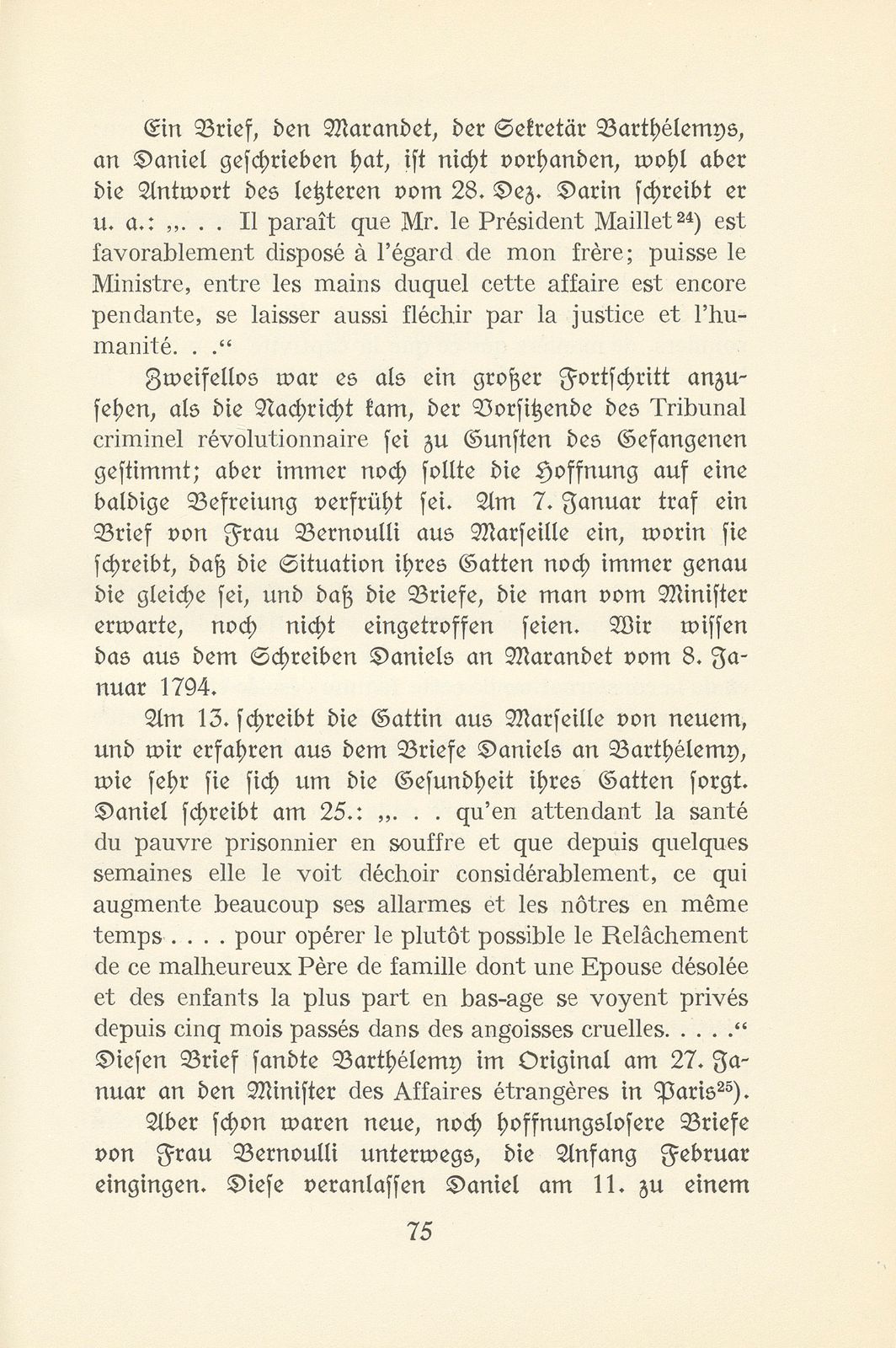 Von der Gefangenschaft eines Baslers in Marseille während der französischen Revolution – Seite 19