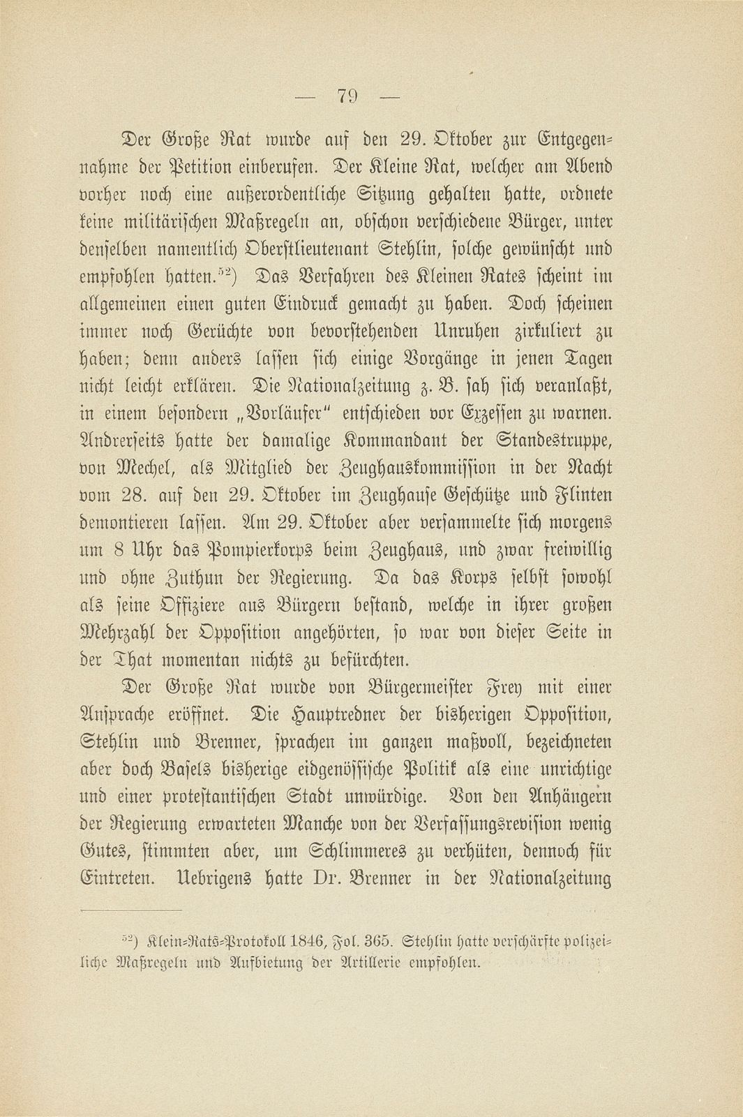 Basel zur Zeit der Freischarenzüge und des Sonderbunds – Seite 35