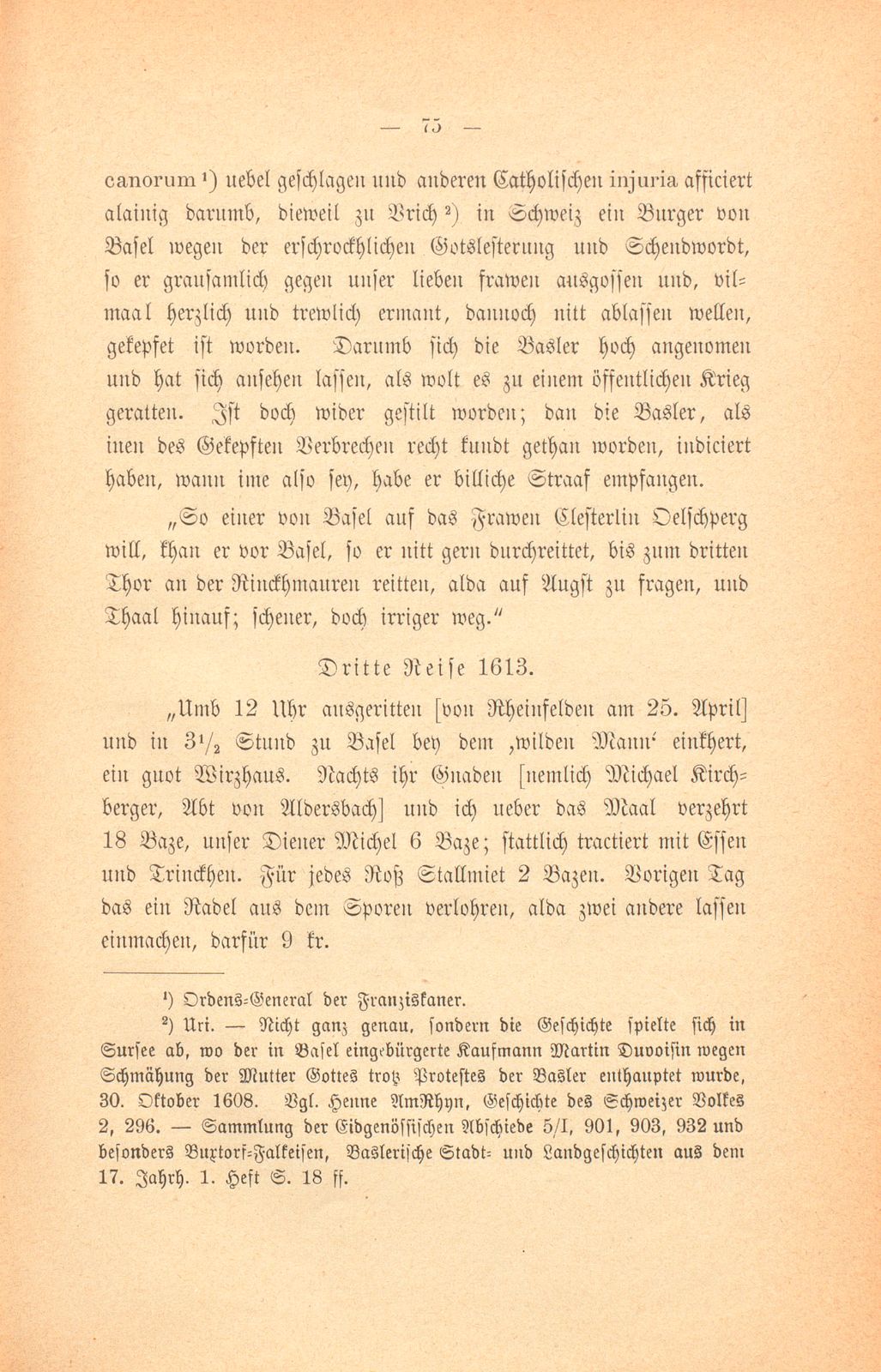 Ein bayrischer Mönch in Basel [Joh. Konr. Tachler] – Seite 7