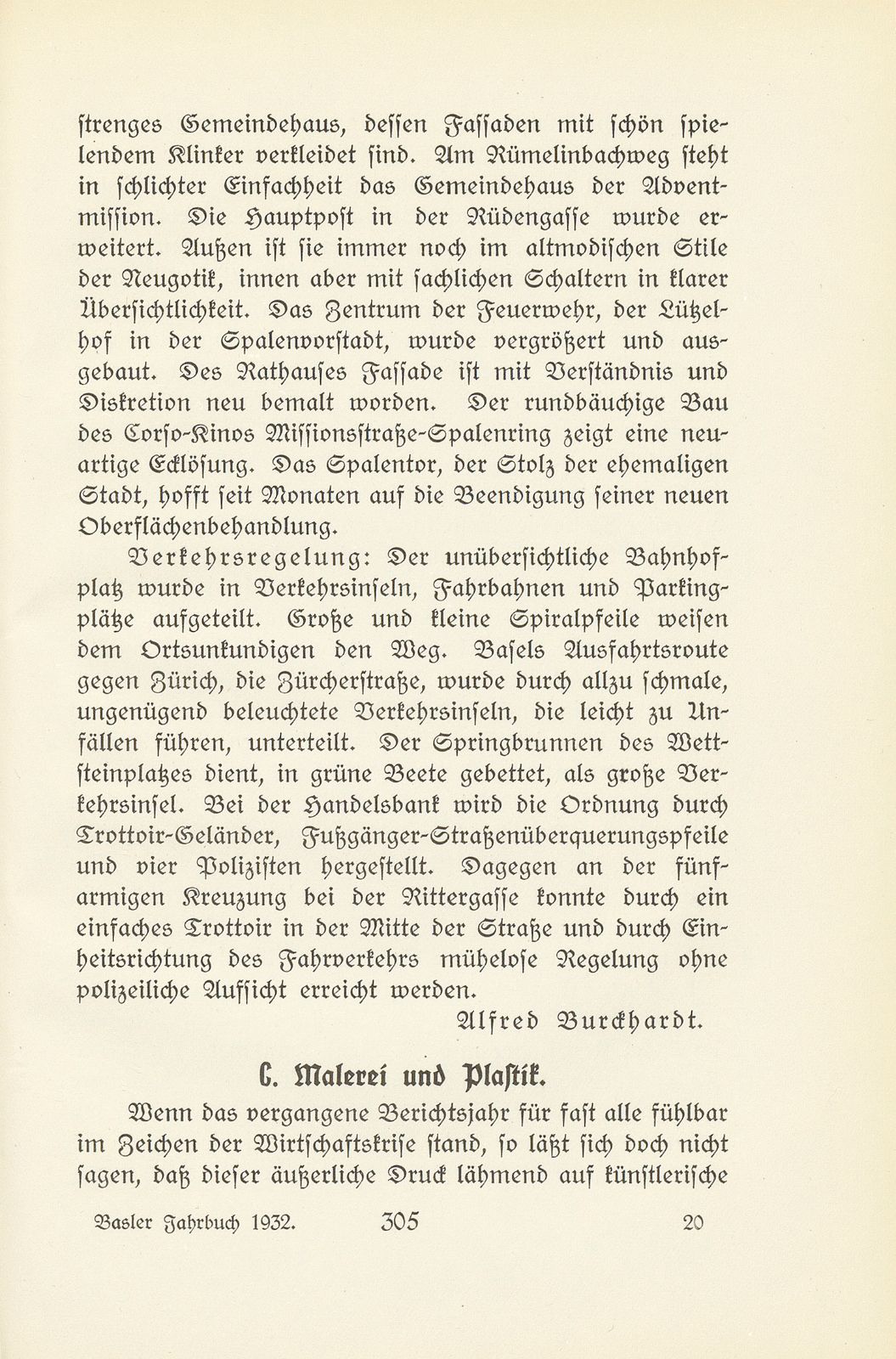 Das künstlerische Leben in Basel vom 1. Oktober 1930 bis 30. September 1931 – Seite 4