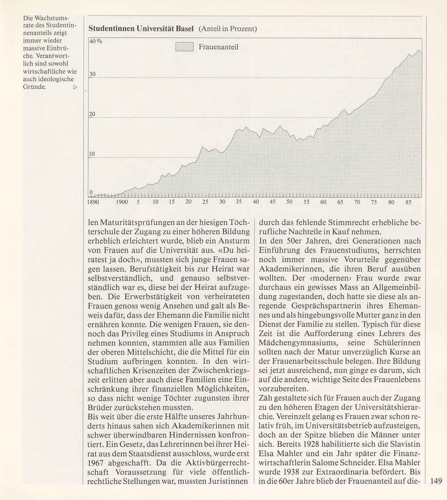 100 Jahre Frauen an der Universität Basel – Seite 2