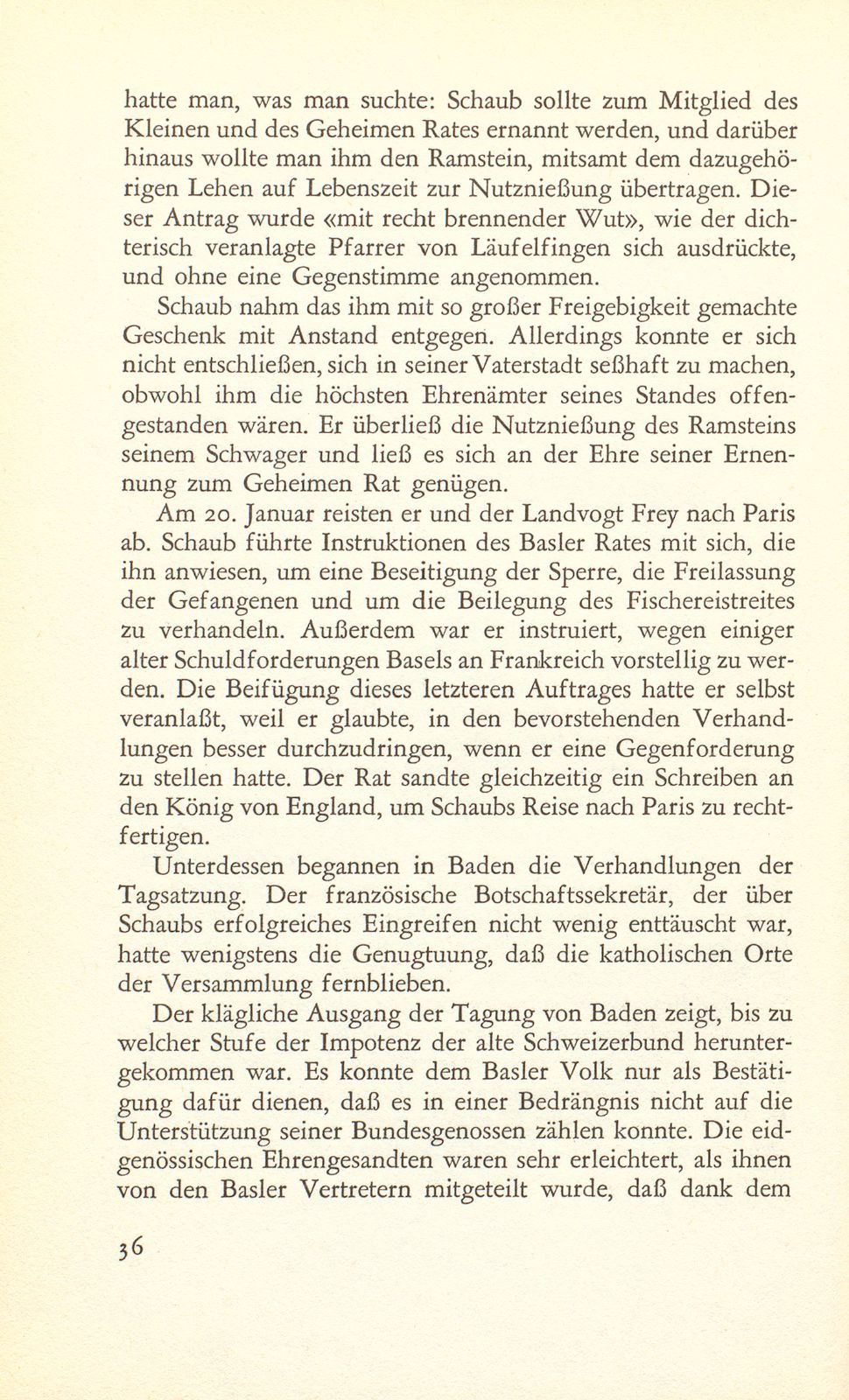 Sir Luke Schaub und der Basler Fischereihandel (1736/37) – Seite 8