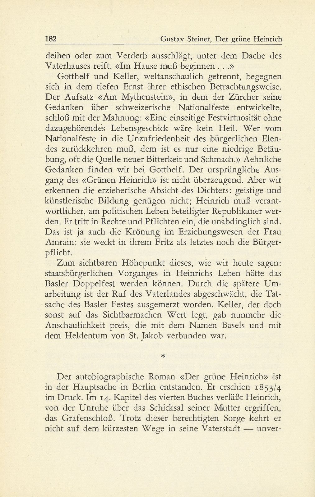 Der grüne Heinrich auf dem eidgenössischen Freischiessen zu Basel im Jahre 1844 – Seite 23