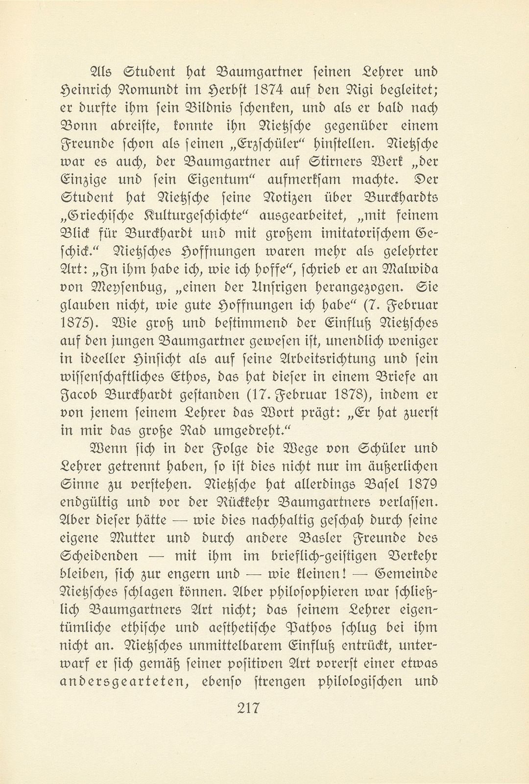 Adolf Baumgartner. 1855-1930 – Seite 7