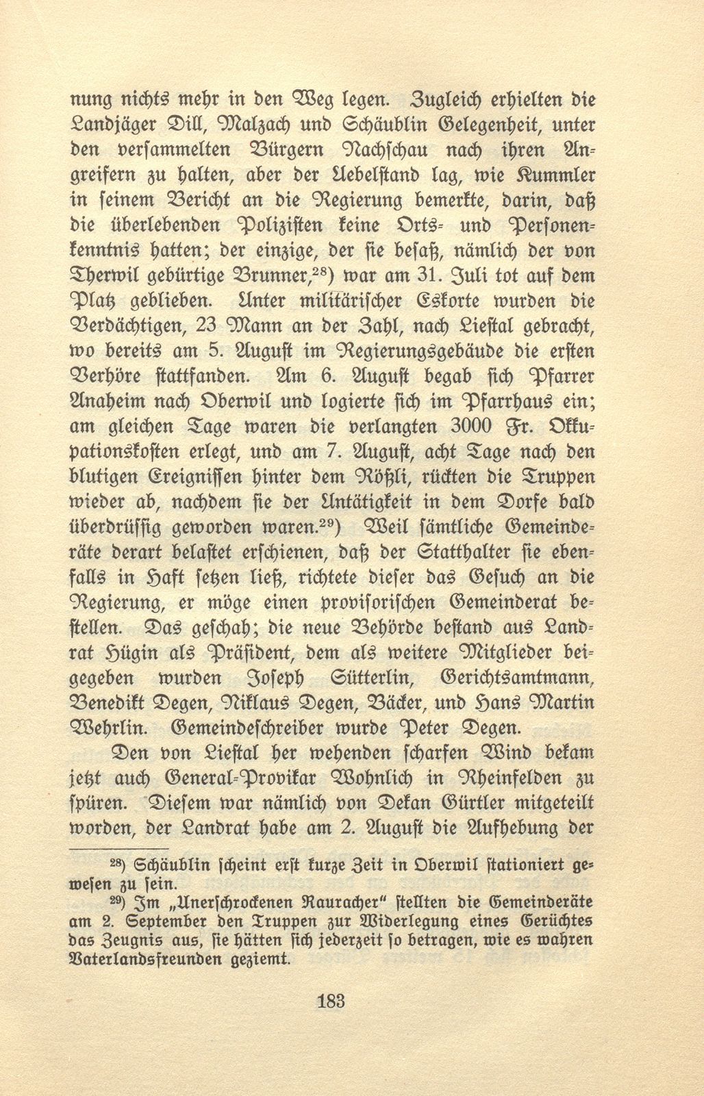 Ein kirchlicher Streit im Birseck vor achtzig Jahren – Seite 68