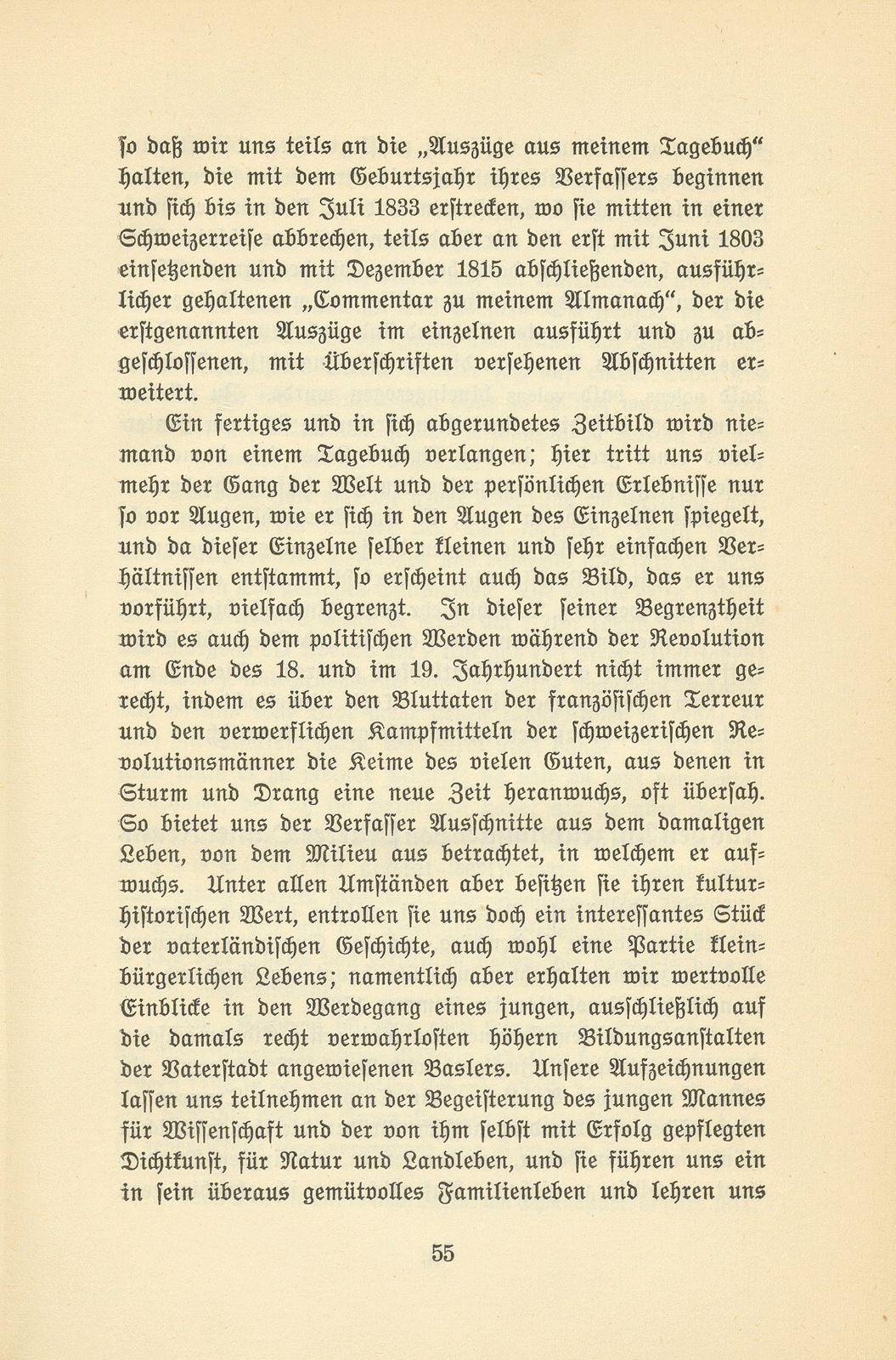 Aus den Aufzeichnungen von Pfarrer Daniel Kraus 1786-1846 – Seite 2