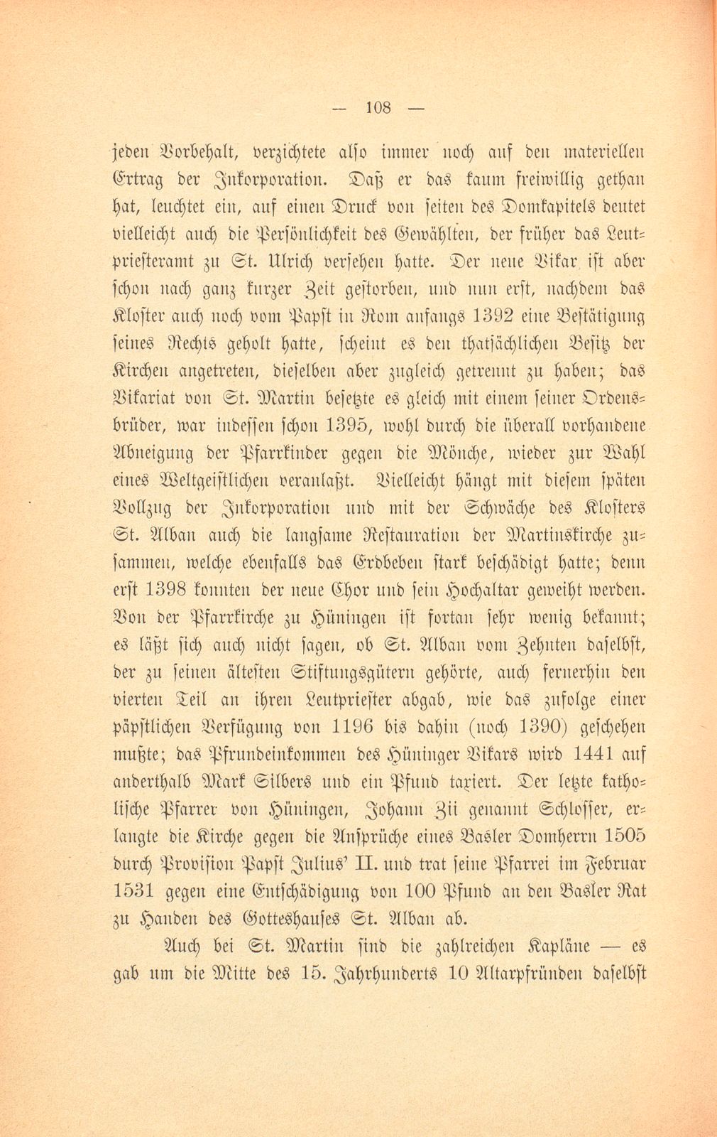 Die Kirchgemeinden Basels vor der Reformation – Seite 10