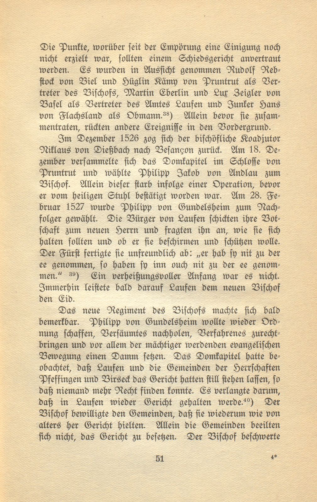 Die Reformation im baslerisch-bischöflichen Laufen – Seite 15