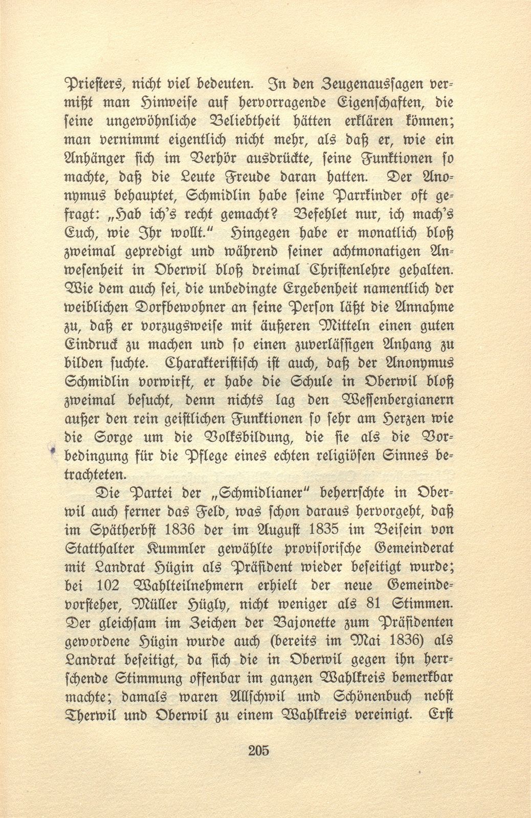 Ein kirchlicher Streit im Birseck vor achtzig Jahren – Seite 94