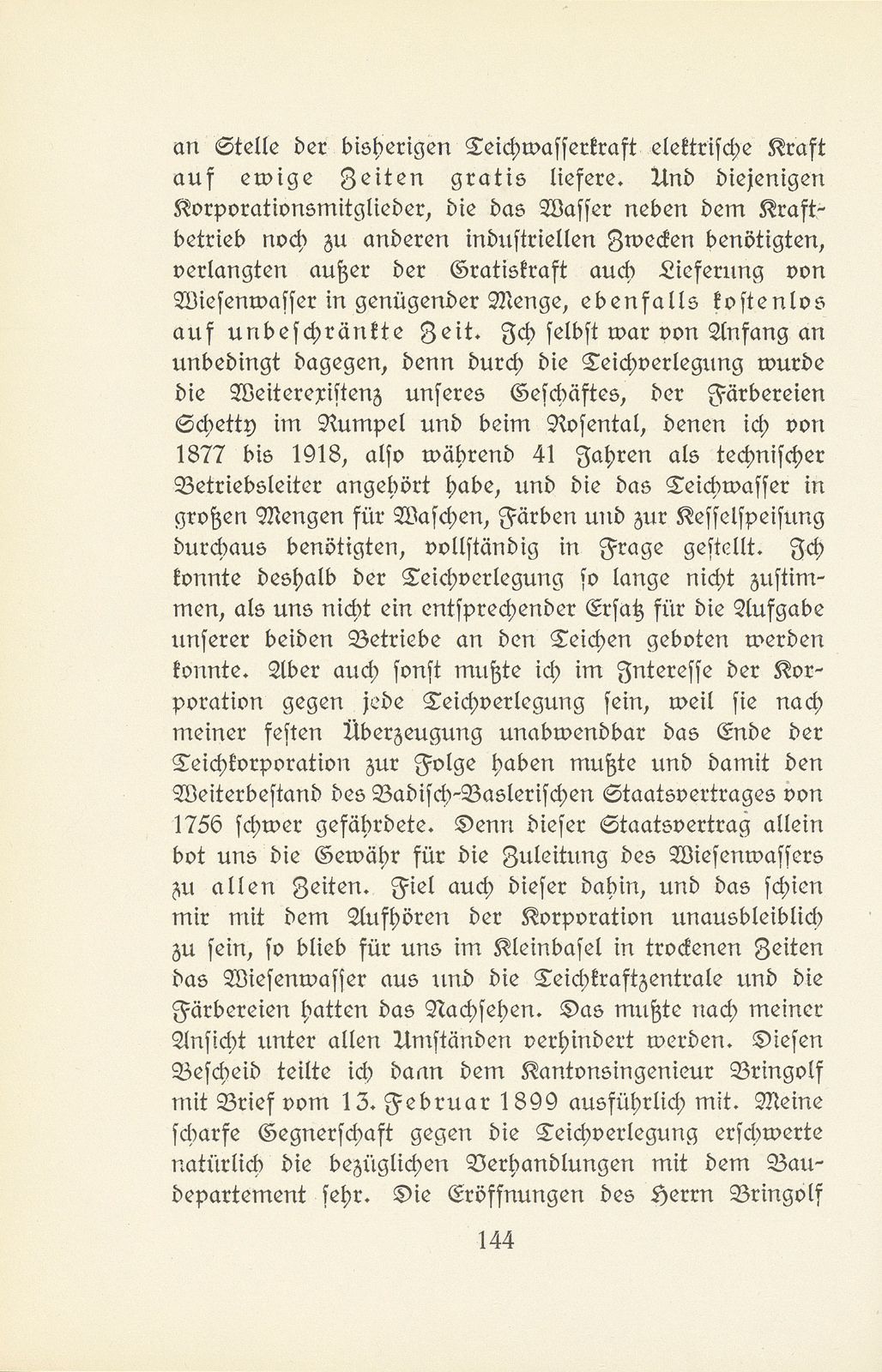 Memoiren des letzten Wassermeisters der Kleinbasler Teichkorporation – Seite 34