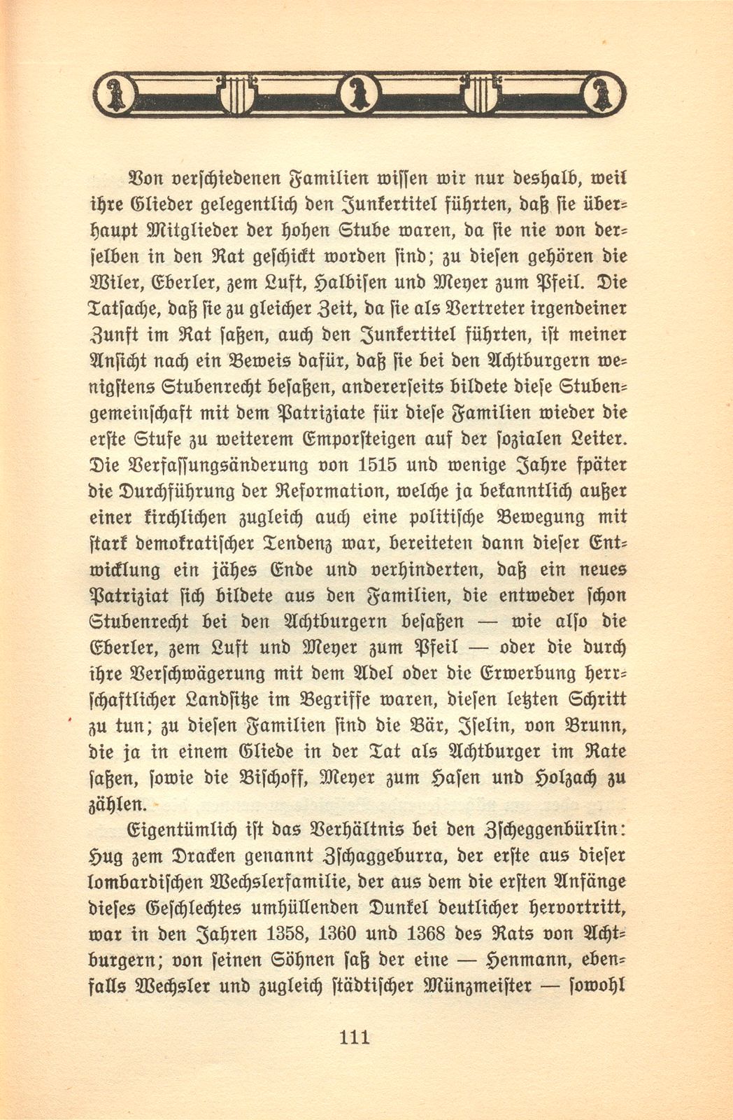 Herkunft und Stellung von Adel und Patriziat zu Basel im XIII. bis XV. Jahrhundert – Seite 20