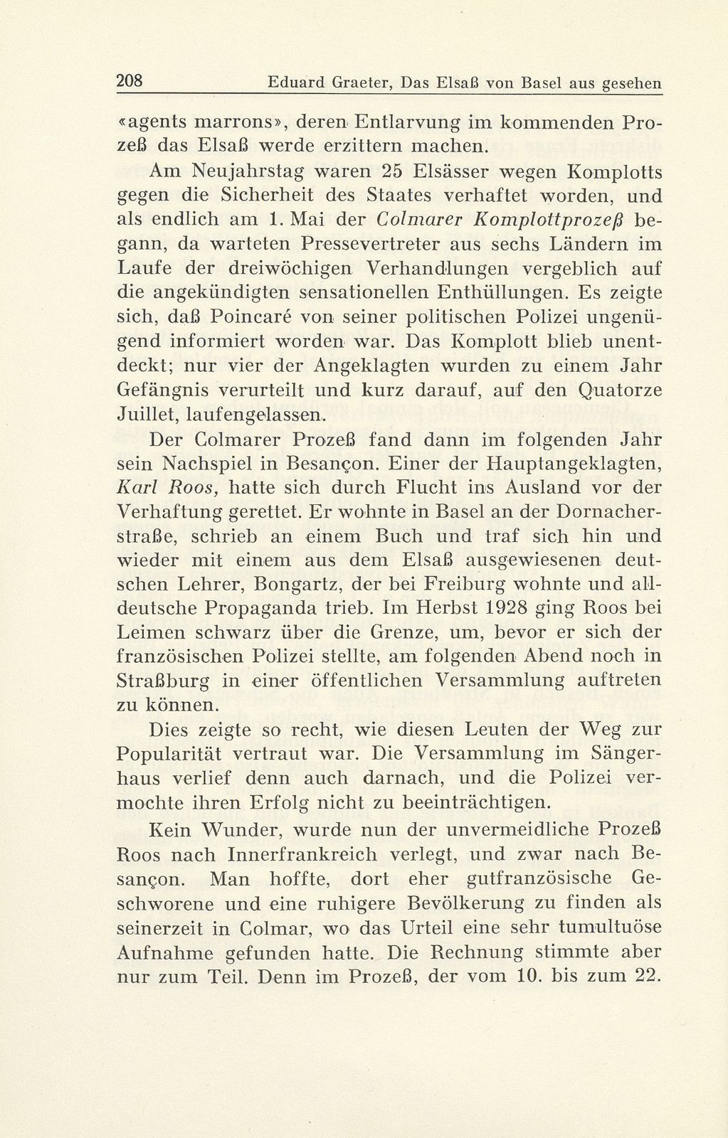 Das Elsass von Basel aus gesehen – Seite 31