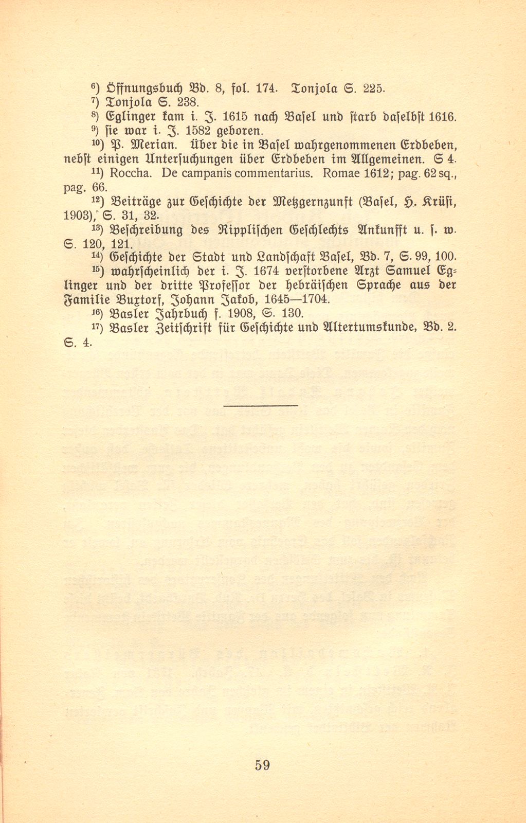 Basler Aufzeichnungen des siebenzehnten Jahrhunderts [Hans Jakob Rippel] – Seite 25