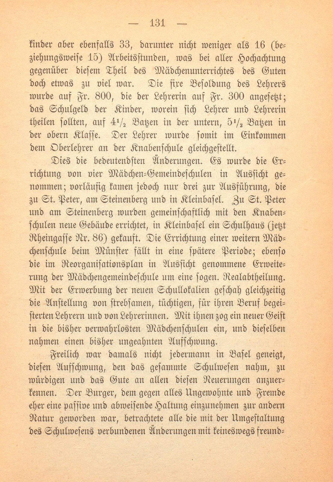 Die Gemeindeschulen der Stadt Basel in den Jahren 1817-1822 – Seite 28