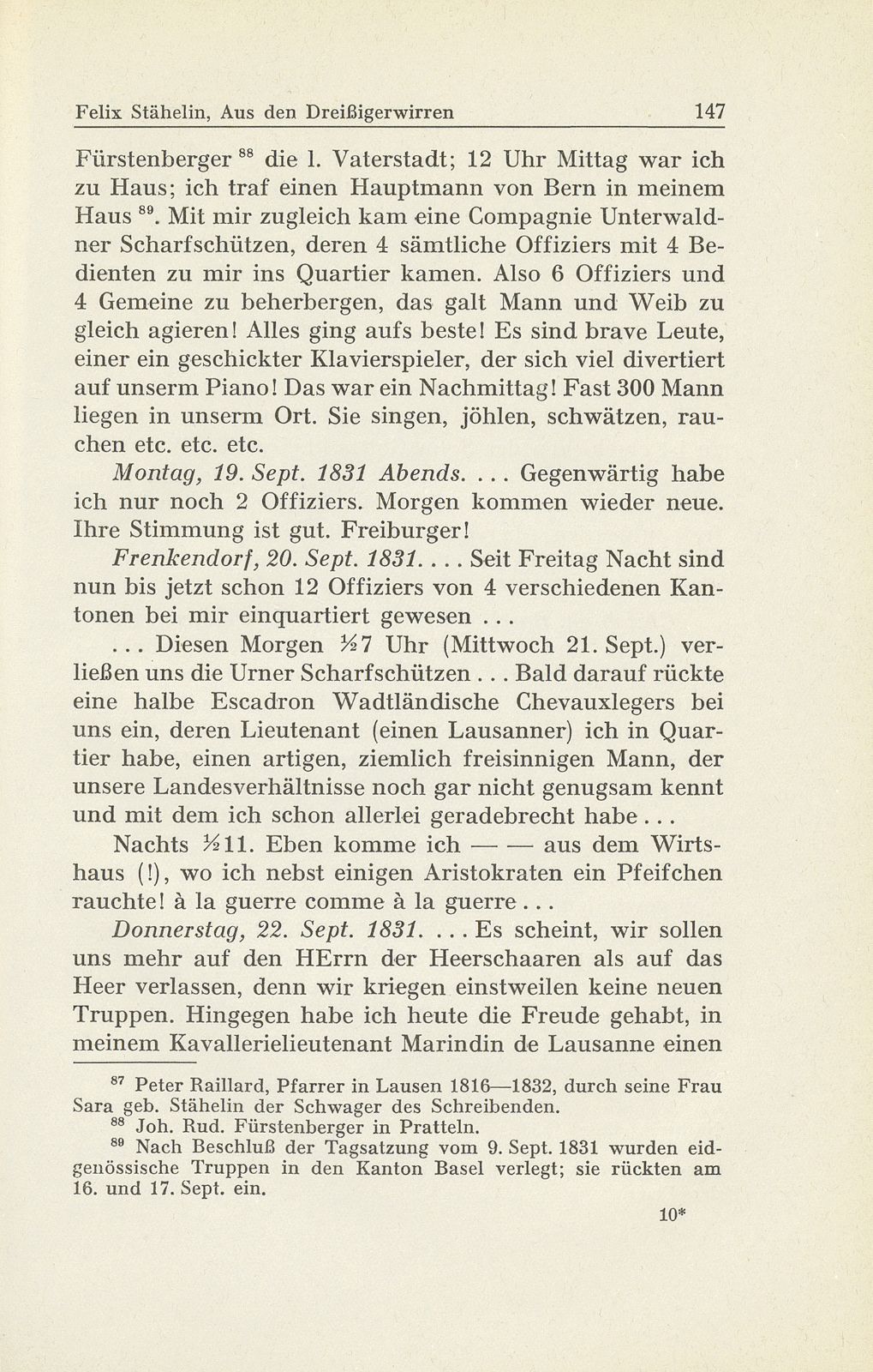 Erlebnisse und Bekenntnisse aus der Zeit der Dreissigerwirren [Gebrüder Stähelin] – Seite 45