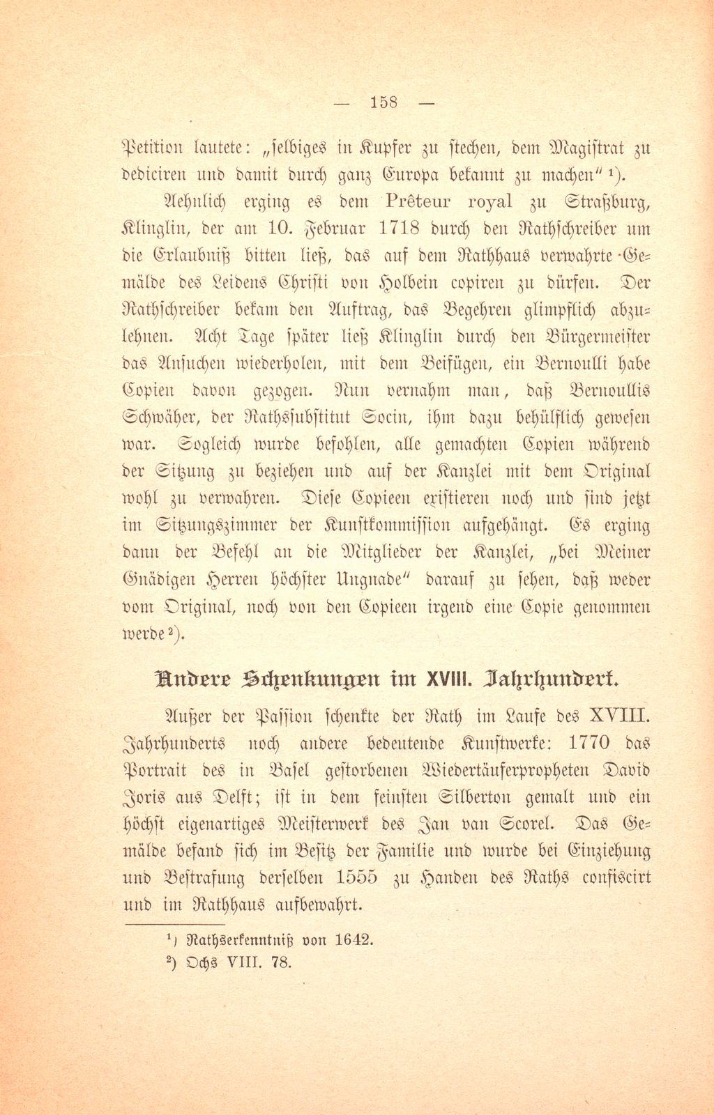 Geschichte der öffentlichen Kunstsammlung zu Basel – Seite 12