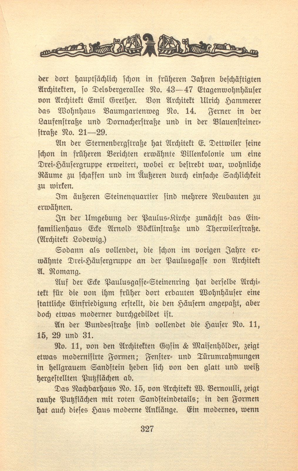 Das künstlerische Leben in Basel vom 1. November 1907 bis 31. Oktober 1901 – Seite 5