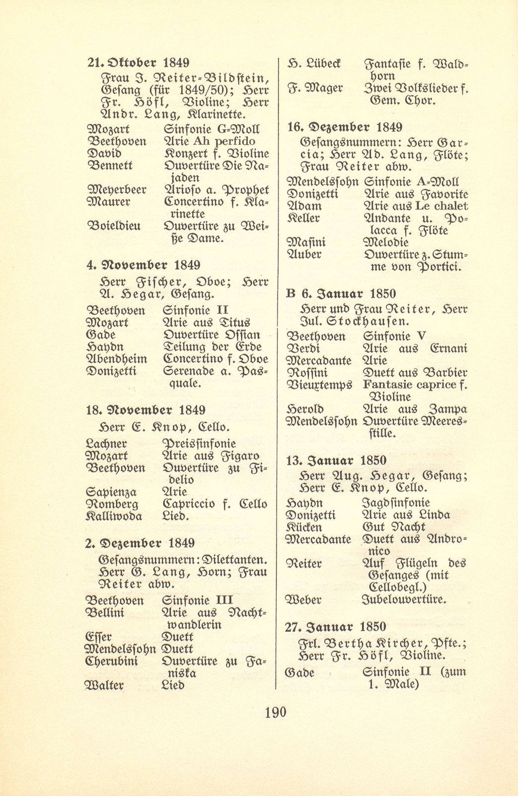 Die Programme der von Ernst Reiter geleiteten Sinfonie-Konzerte – Seite 20