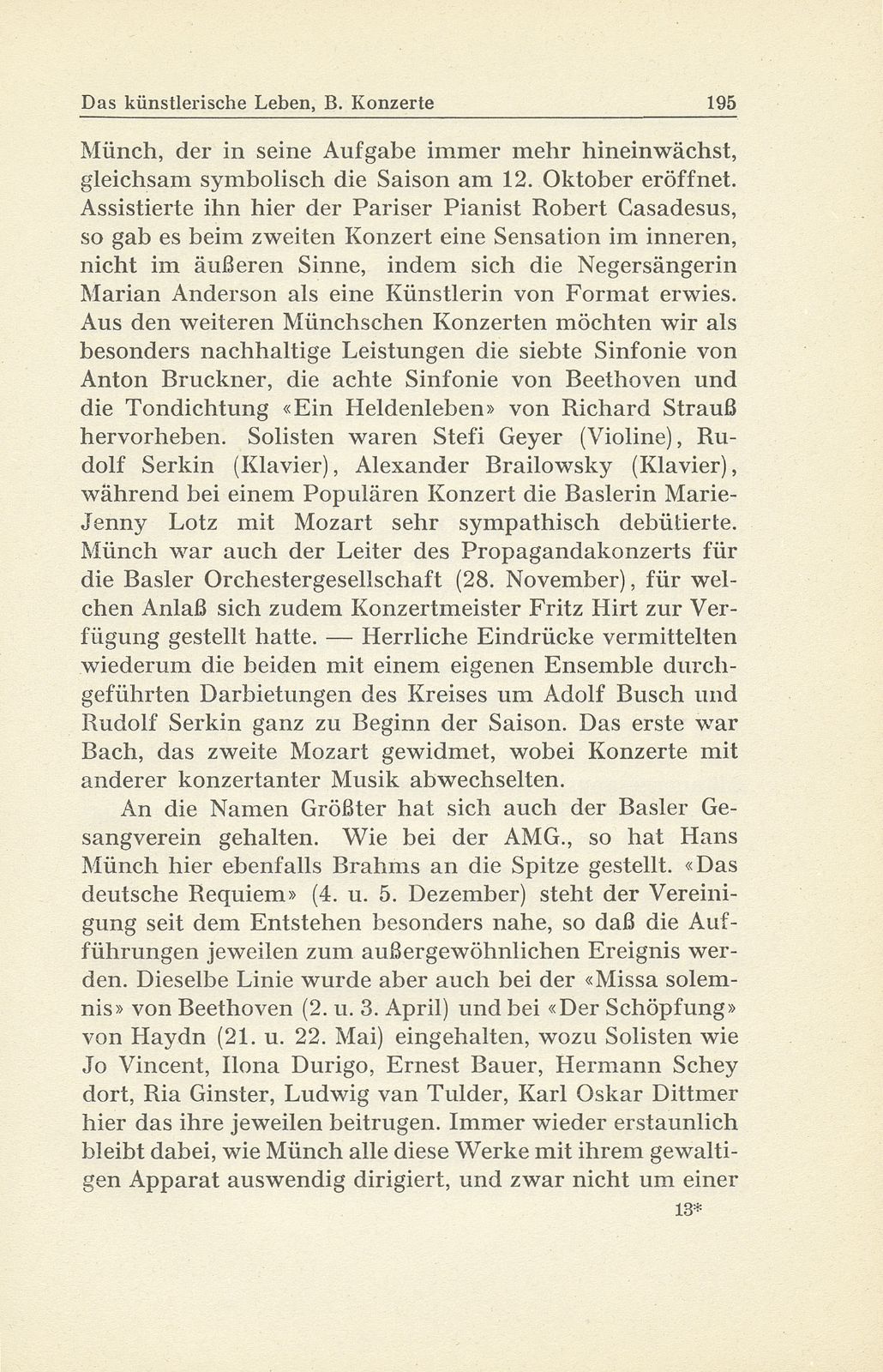 Das künstlerische Leben in Basel vom 1. Oktober 1937 bis 30. September 1938 – Seite 3