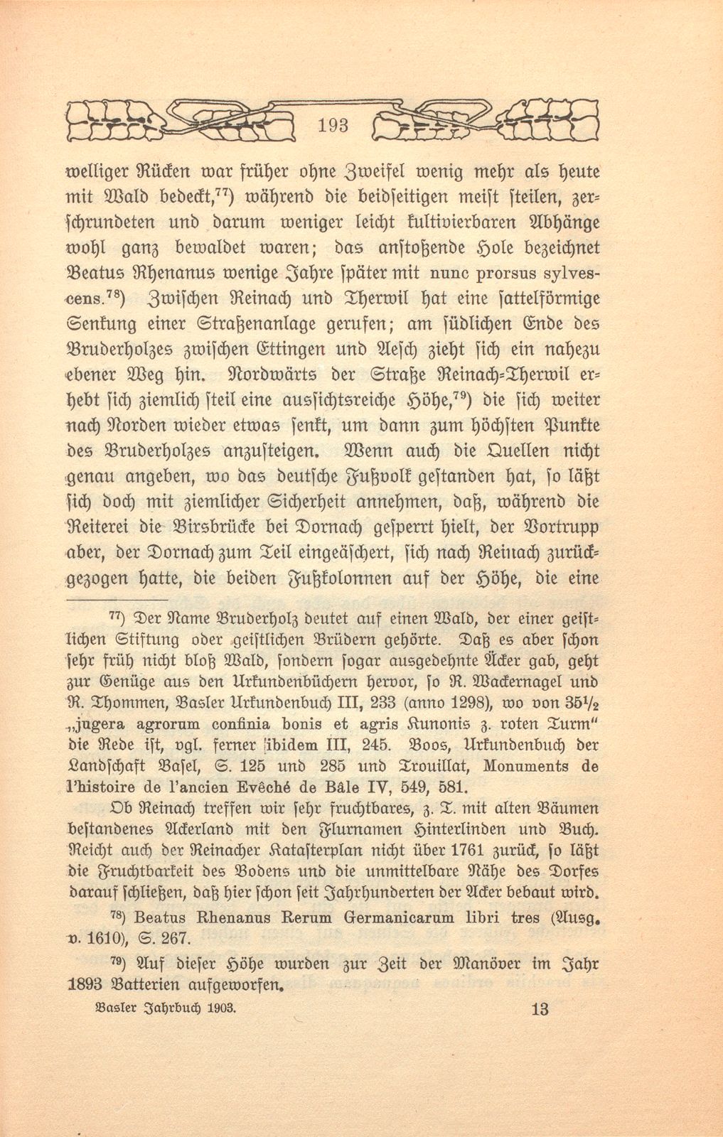 Das Gefecht auf dem Bruderholz. 22. März 1499 – Seite 20