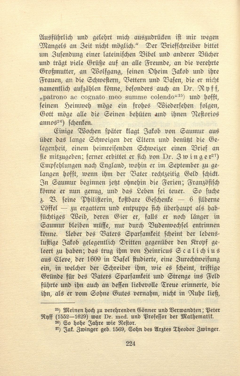 Aus den Wanderjahren eines Basler Studenten des 17. Jahrhunderts [Wolfgang Meyer] – Seite 16