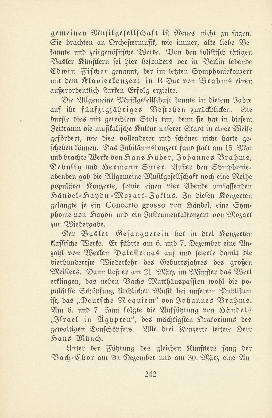 Das künstlerische Leben in Basel vom 1. Oktober 1925 bis 30. September 1926 – Seite 2