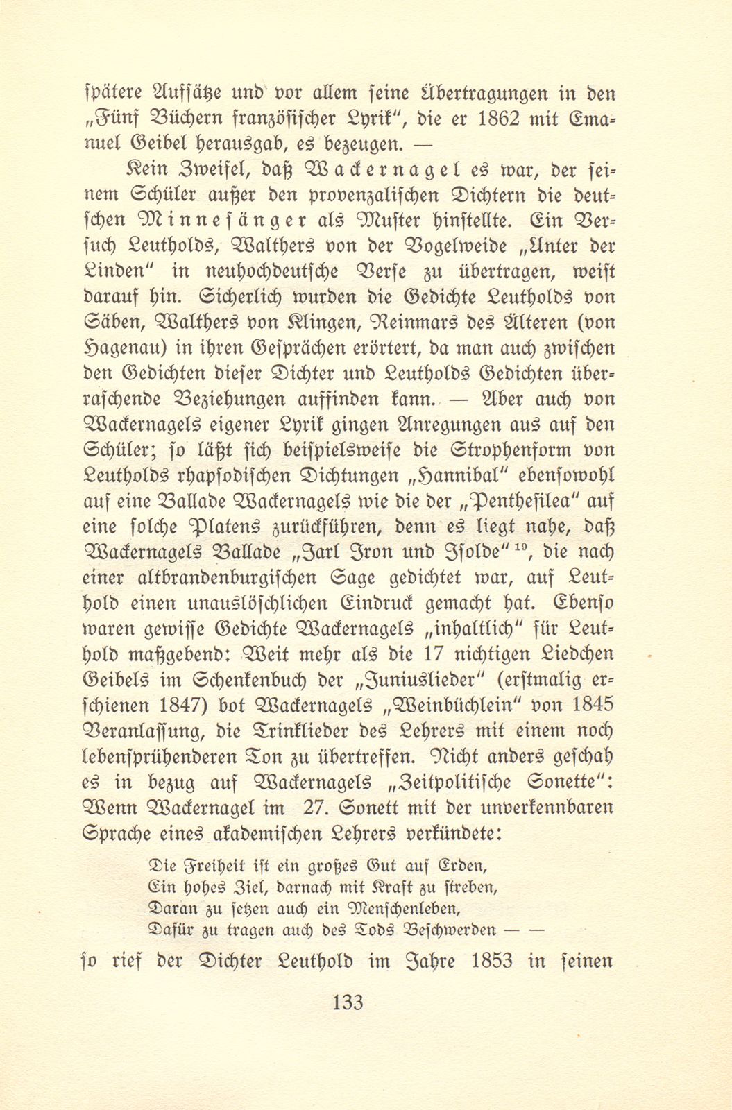 Der Dichter Heinrich Leuthold als Student an der Universität Basel – Seite 21