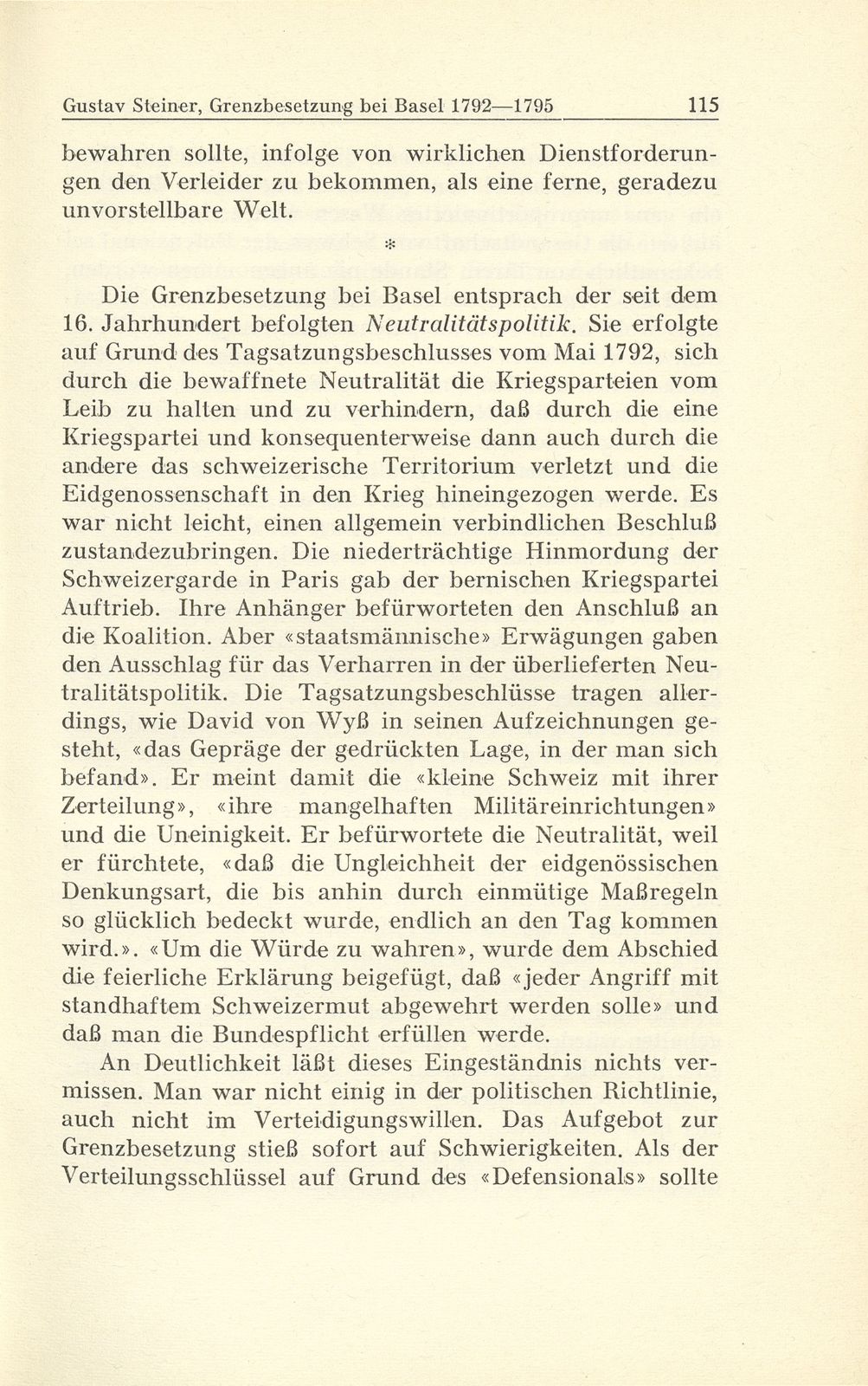 Grenzbesetzung bei Basel im Revolutionskrieg 1792-1795 – Seite 14