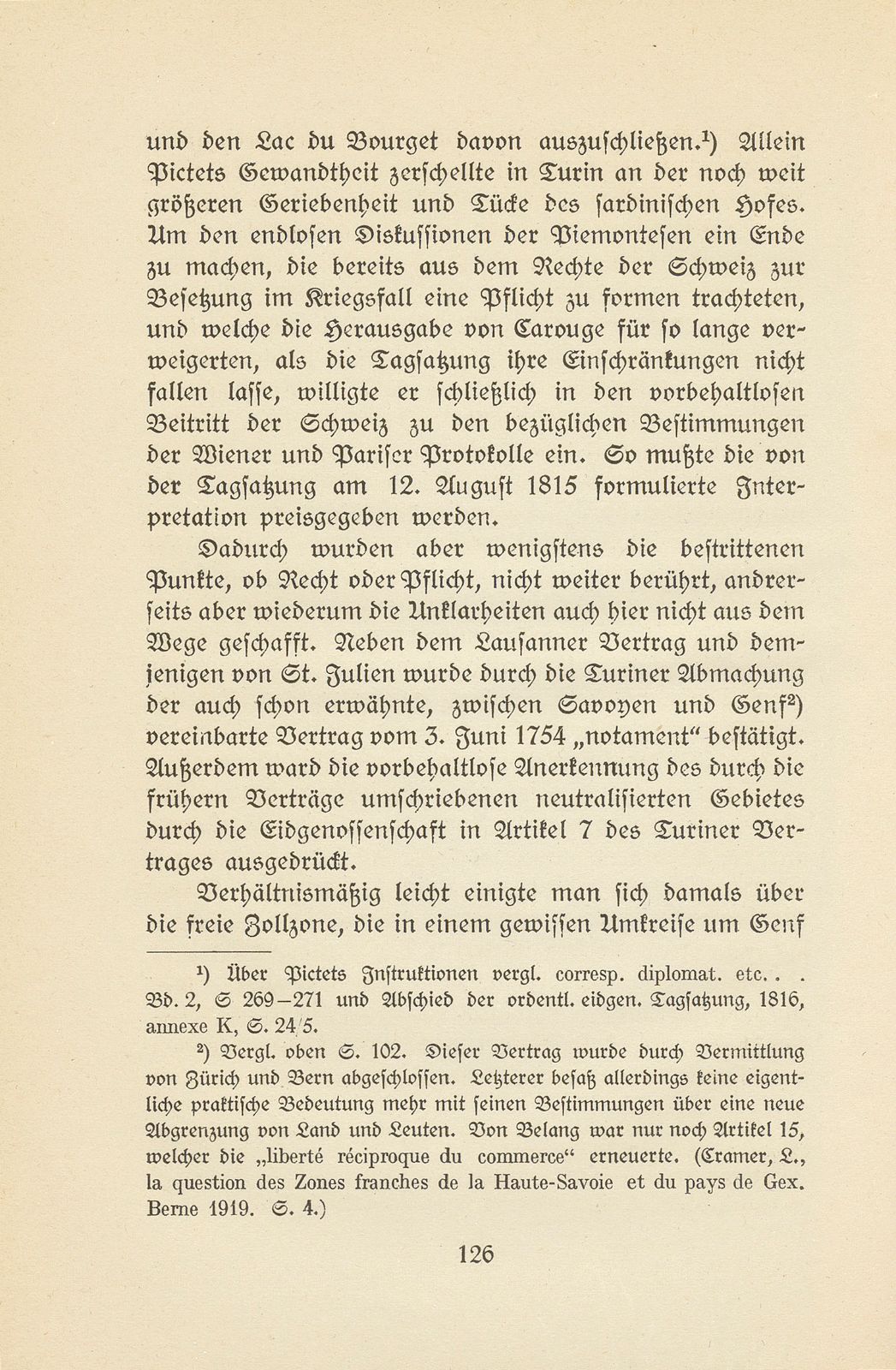 Zur Geschichte der Zonen von Gex und von Hochsavoyen – Seite 40