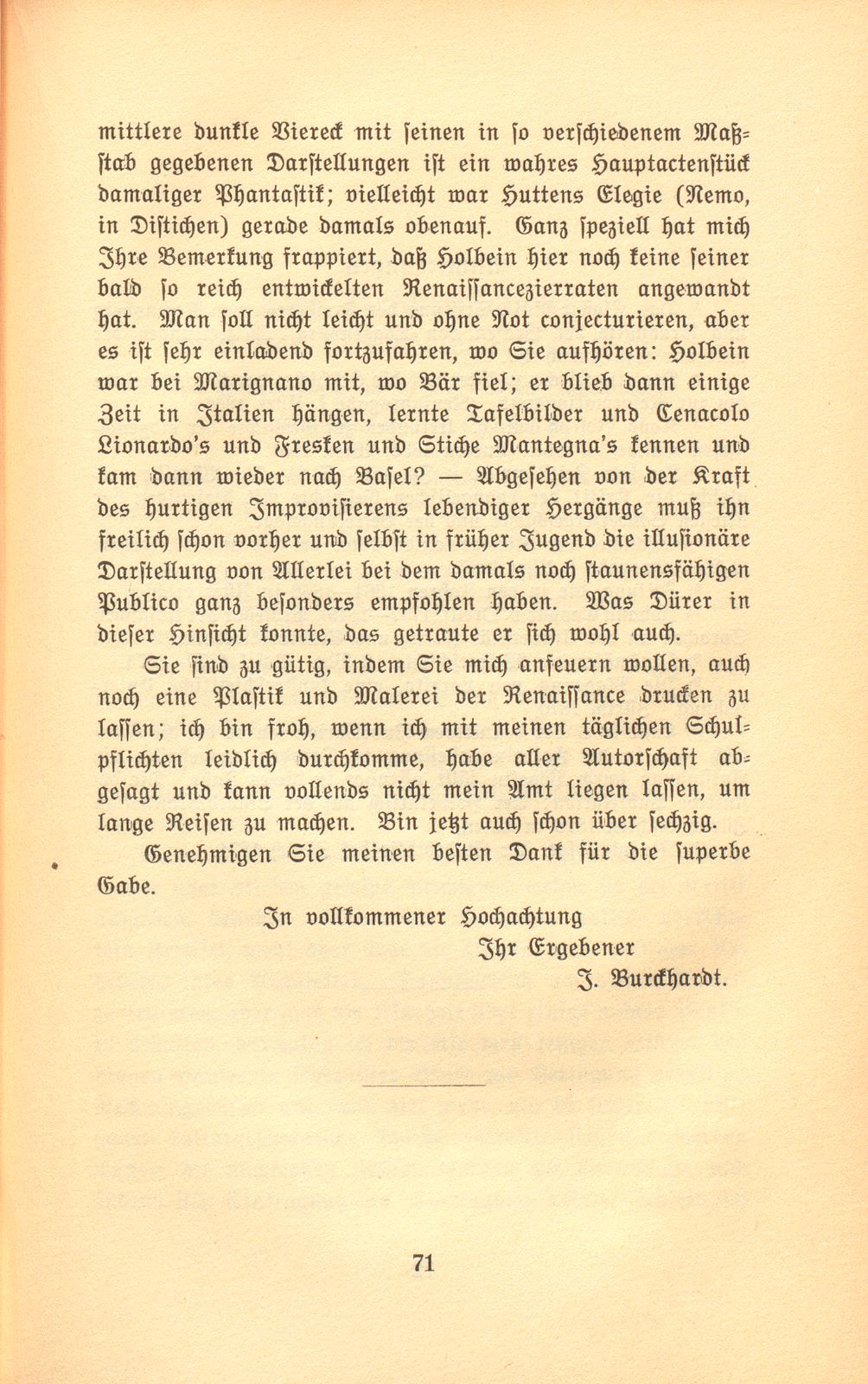 Briefe Jakob Burckhardts an Salomon Vögelin – Seite 29